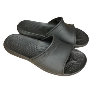 Crocs slide on sandals iconic crocs comfort size 7